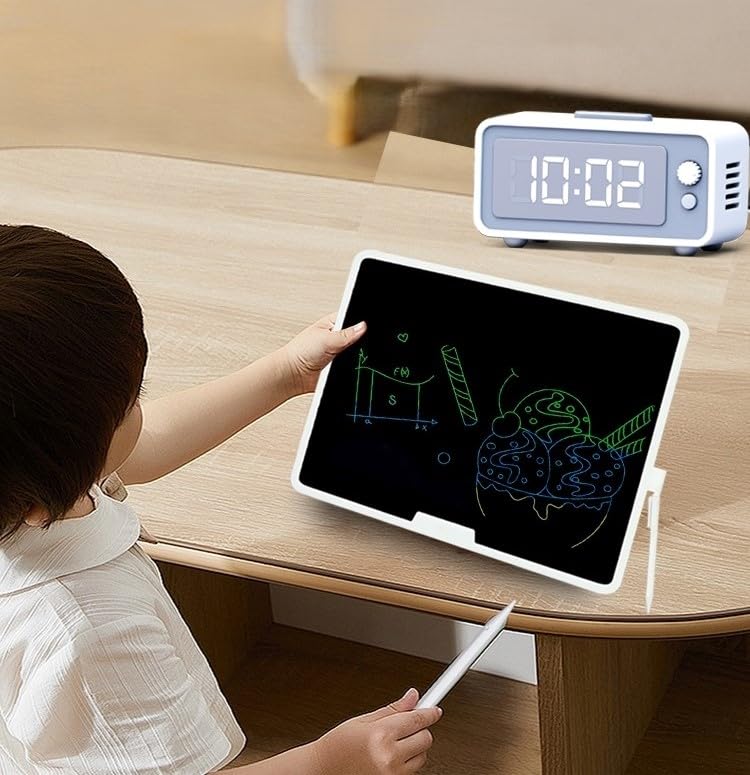 Image of Tvara 16-Inch LCD Writing Rechargeable Tablet, Color Display, Eco-Friendly, Notepad for Kids(Blue)