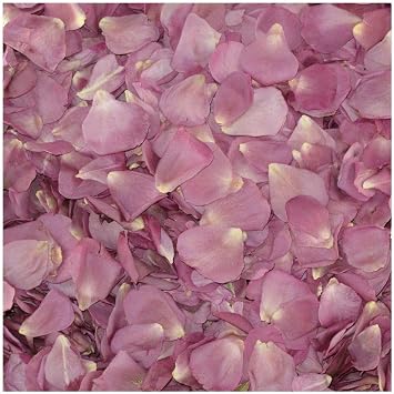 Simply Marvelous Lavender Preserved Freeze Dried Rose Petals - 15 Cups. Eco-Friendly, Biodegradable. Made in the USA. No Tariffs.