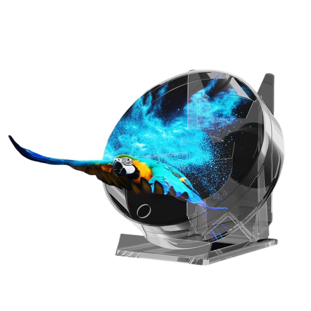 XUMIUZIY Fan 3D HOlogram, Proiettore di Ologramma 3D con WiFi & App, 1080x1600 Risoluzione HD 170 ° Display Pubblicitario Olografico a LED con Telecomando, per i Negozi Aziendali