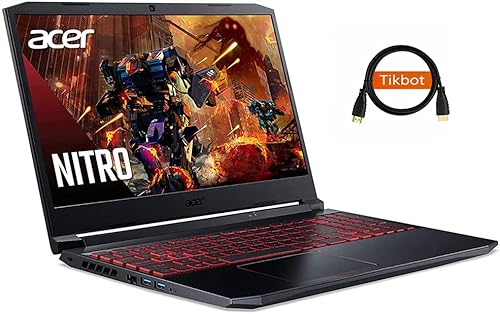 Miniatura 3 de Laptop Acer Nitro 5 para juegos, Intel Core i5-11400H de 11 generación, NVIDIA GeForce GTX 1650, 15.6" Full HD IPS 144Hz, WiFi 6, DTS X Ultra,
