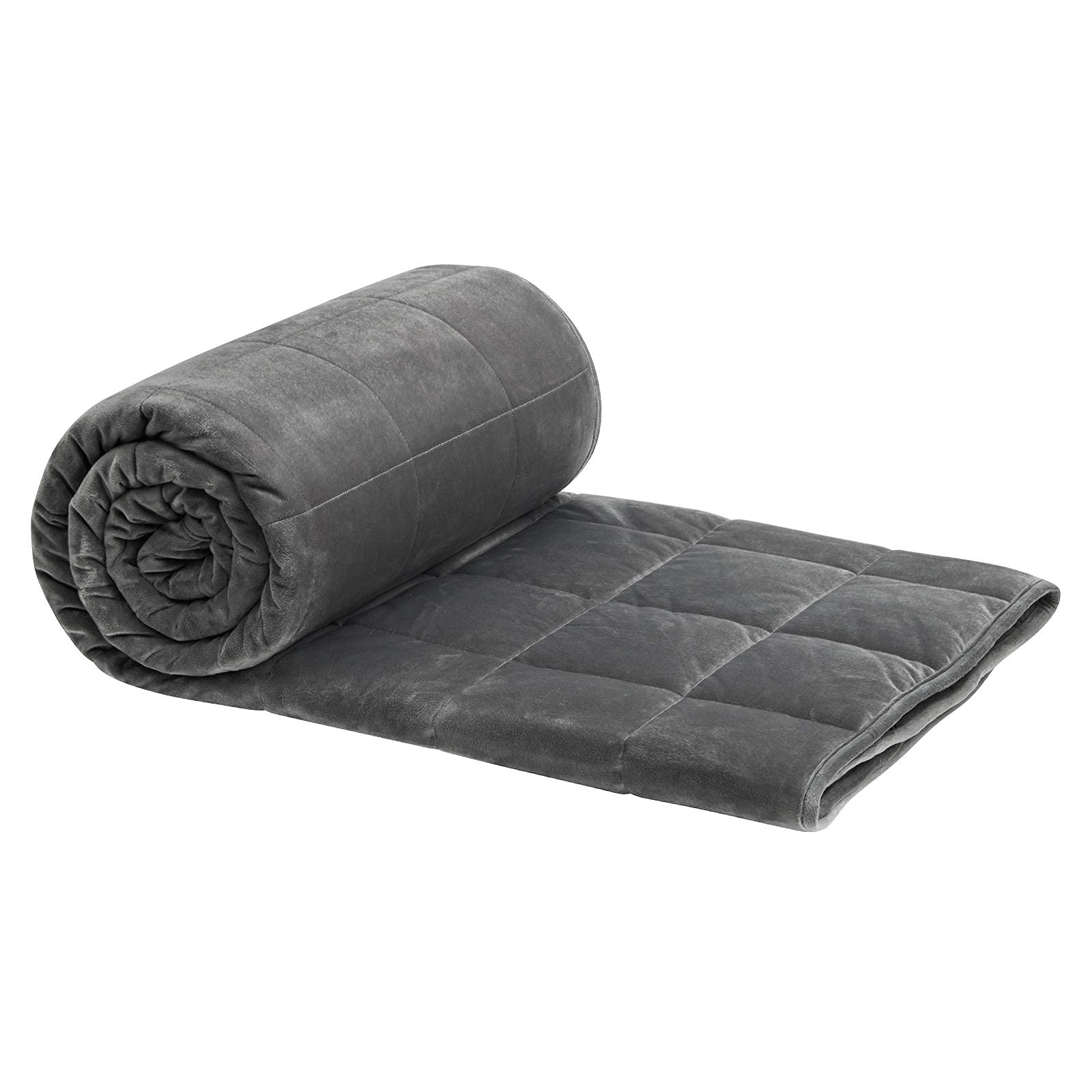 WOLTU Gewichtsdecke 9kg 150x200cm Therapiedecke für Erwachsene Mikrofaser Anti Stress Weighted Blanket