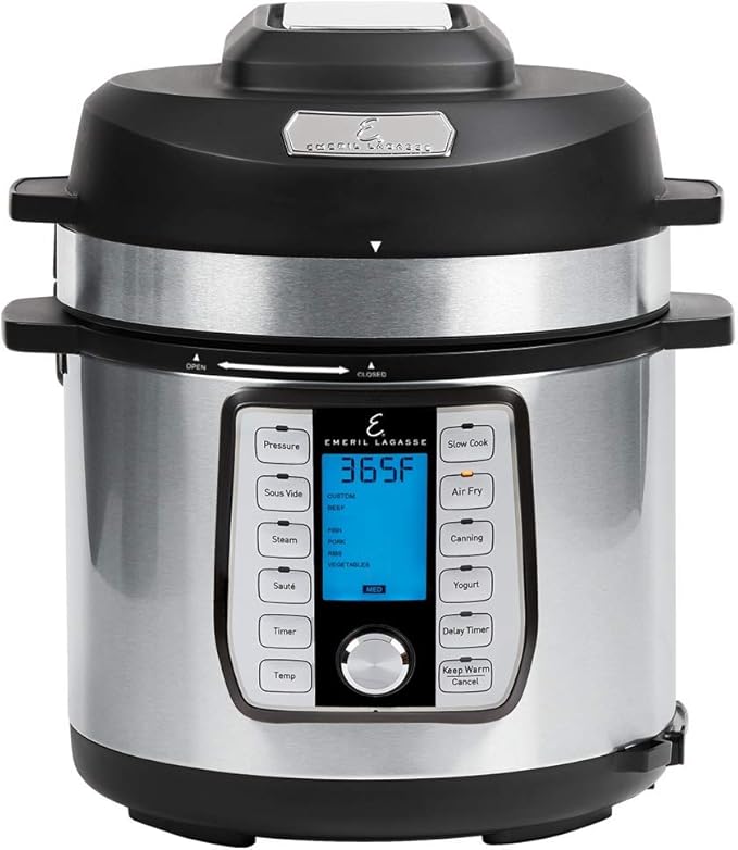Emeril Everyday 8 QT With Accessories Pressure Air Fryer, 5