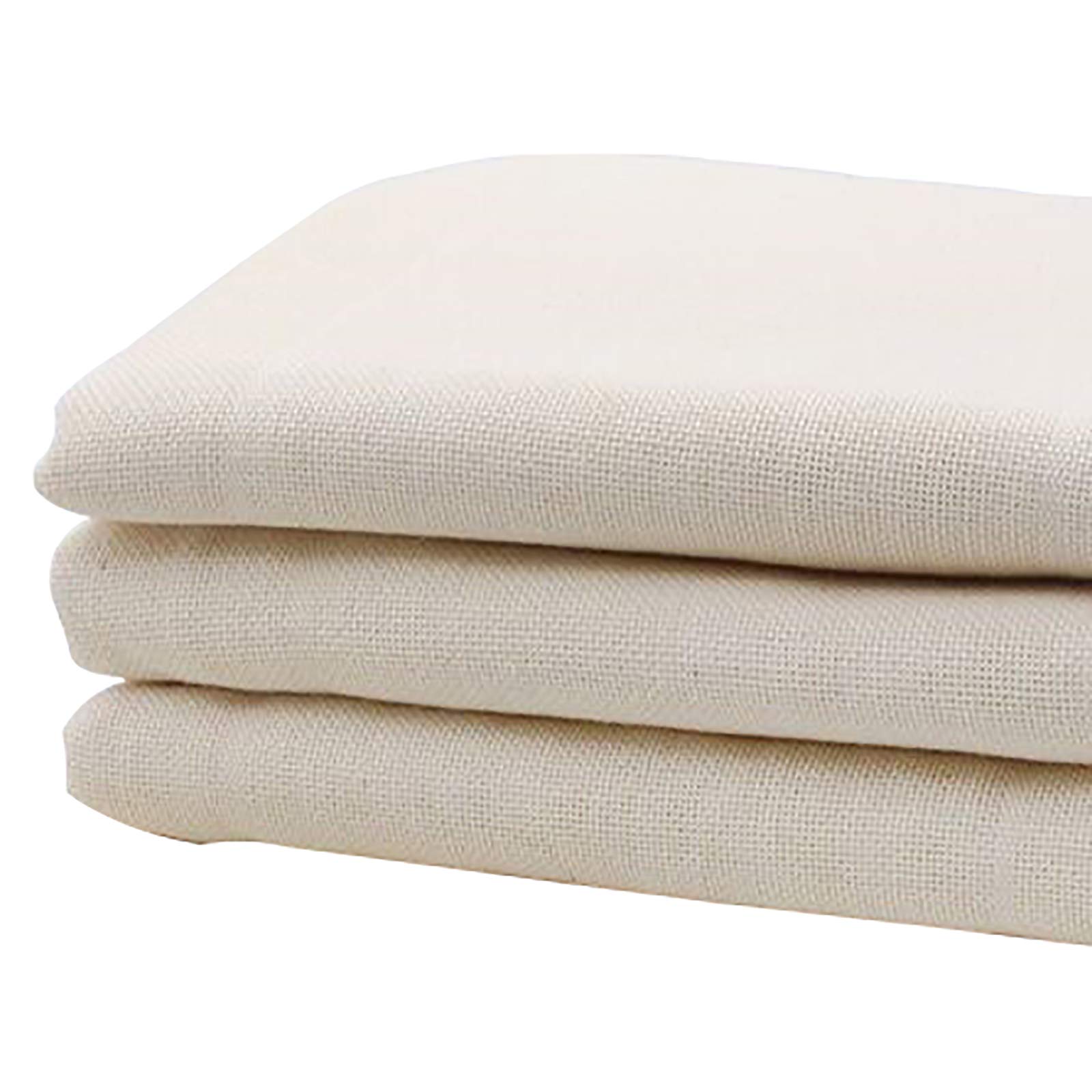 Dami3 PCS Cheesecloth Cheese Cloth Pure Cotton 100% Unbleached Reusable Cloths for Butter Cooking Strainer Baking Hallowmas Decorations(Size:0.50.5m（1.6ft1.6ft）)