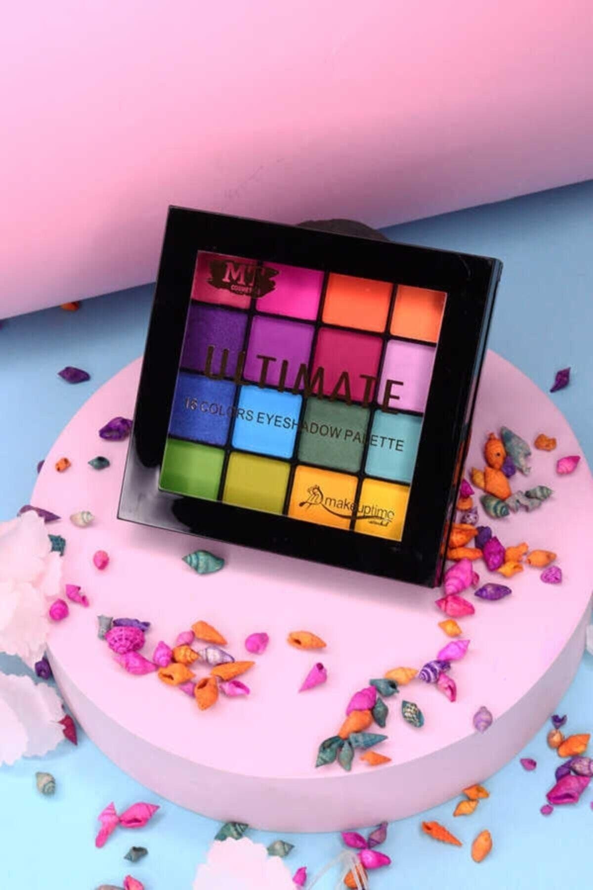 makeuptime Unicorn Renkli 16'lı Far Paleti Makeup Time