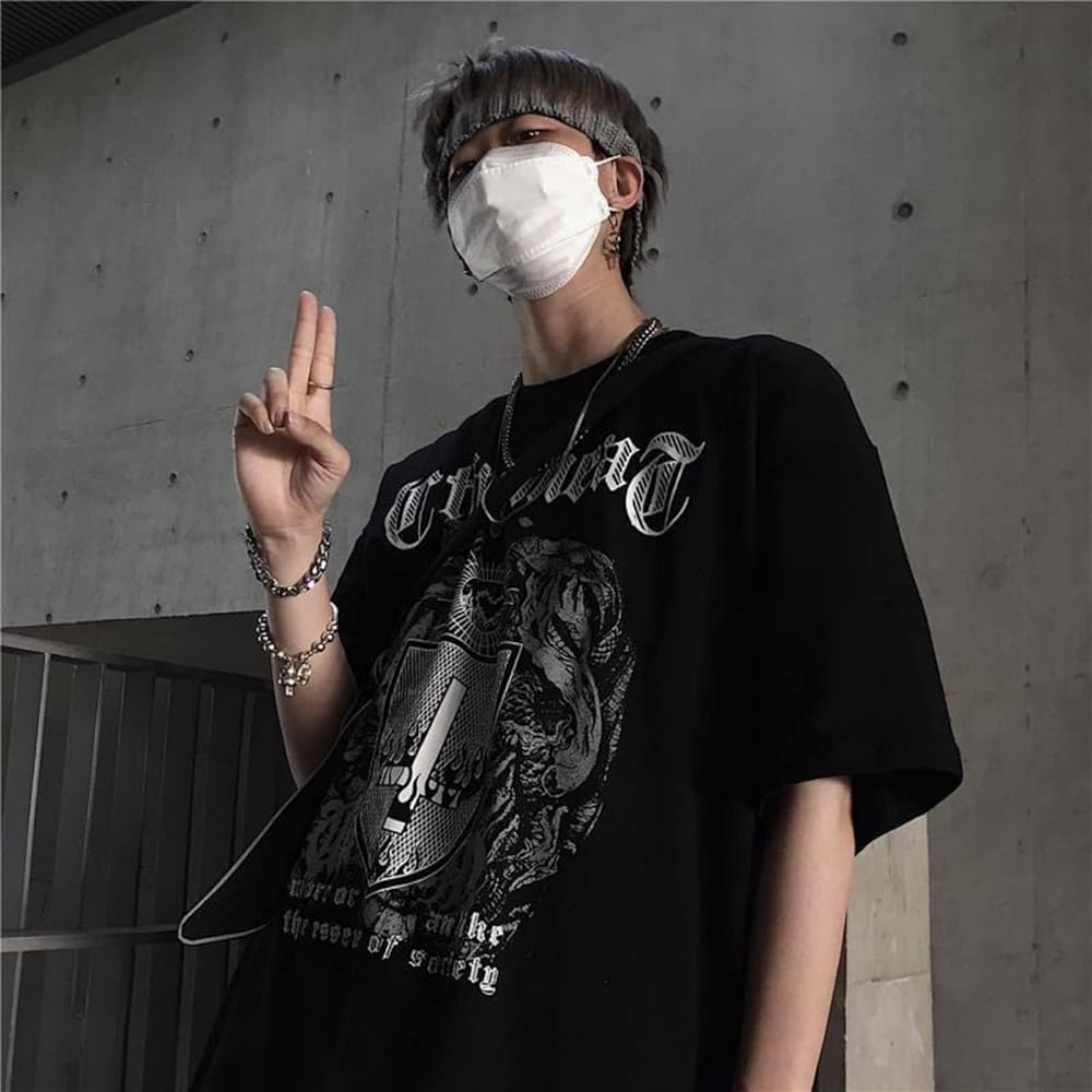 トップス FUGA malignant cross design tee black 61Ova56sYUL._UY1000_.jpg