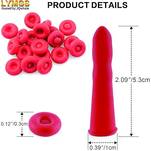 Miniatura 2 de LYMGS Tapones de sellado de látex de tubo de calafateo de ajuste universal, sellador de cubierta para sellar y preservar el tubo de calafateo