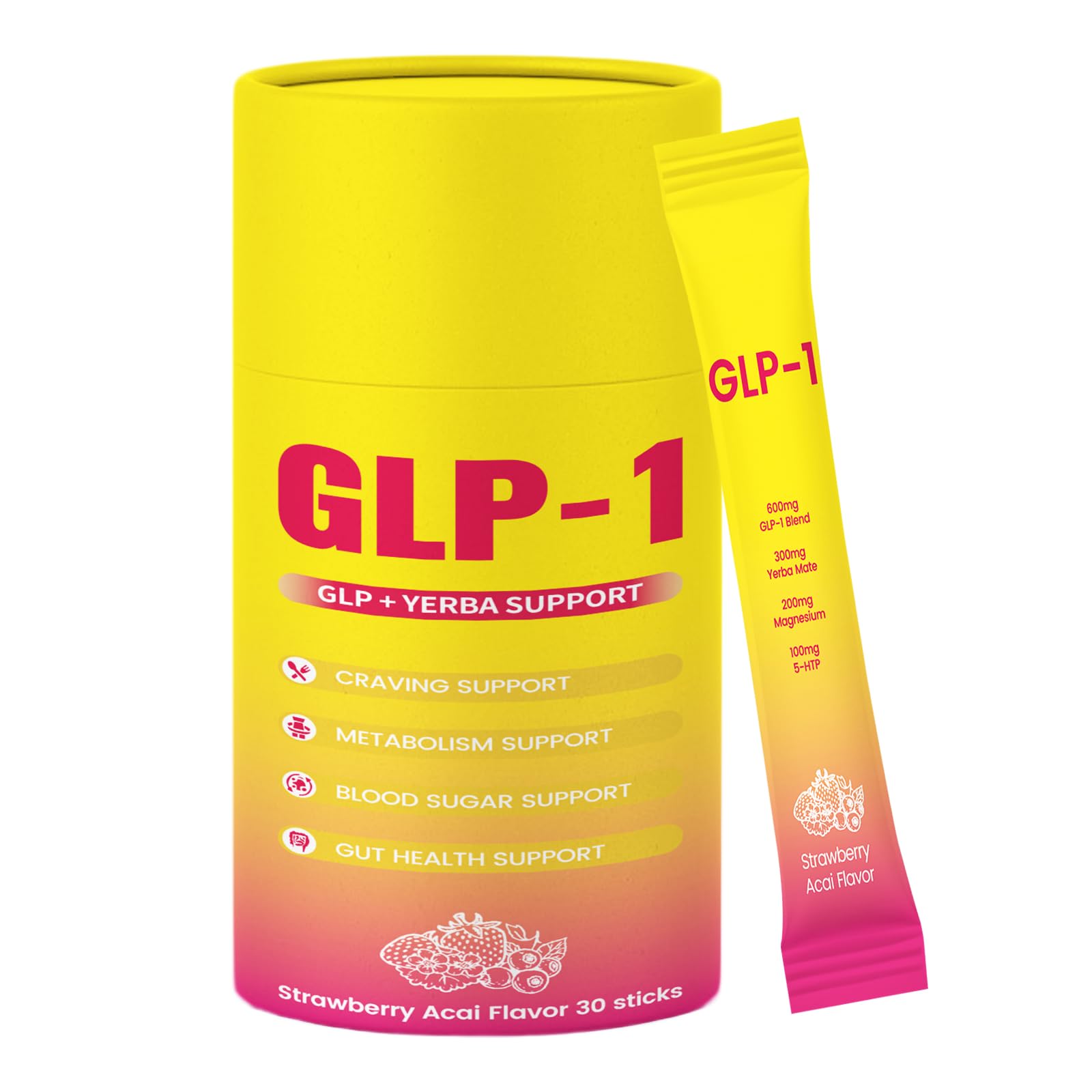 yerba mate glp 1 agonist Amazon.com: Yalei GLP-1 Drink Mix–Support Dual Action Craving & Metabolism | Berberine, Cinnamon .Chromium, 5-HTP, Yerba Mate & Magnesium | Supports Blood Sugar & Gut Health