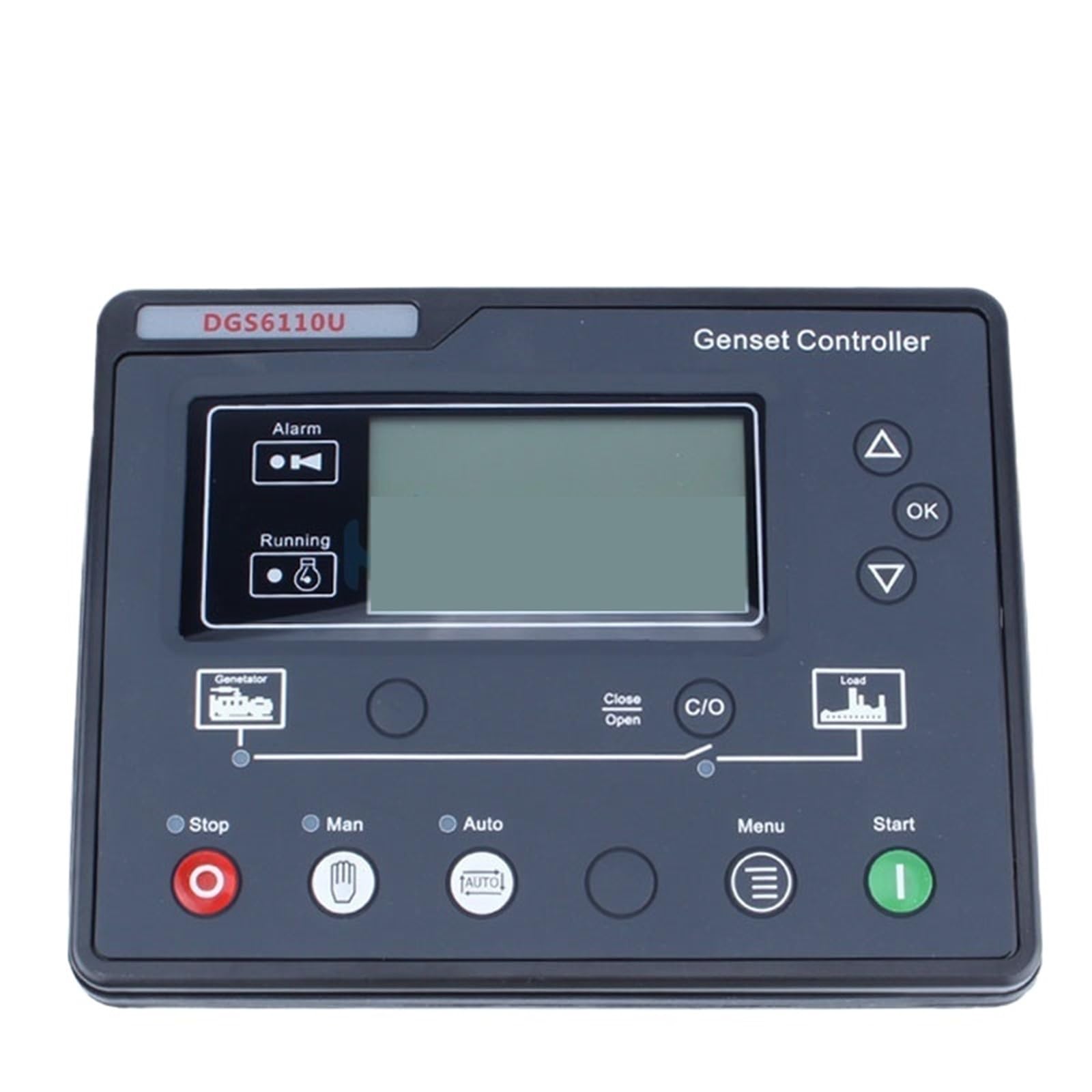 Jdilfunu 6110U Hgm6110n Hgm6120n 6120U Display Control Pannel Generator Controller 6110N 6120N 1Pcs(6110U)