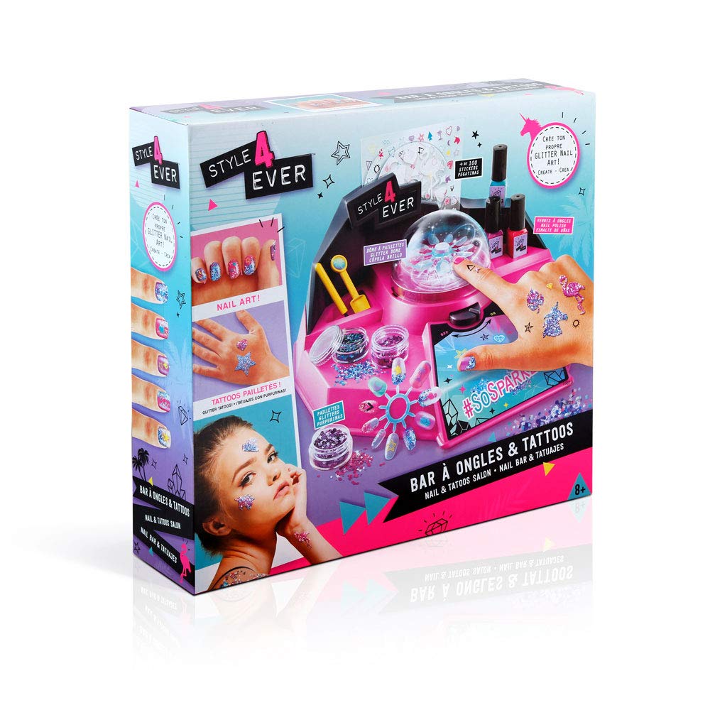 Canal Toys OFG 163 Style For Ever - Bar do paznokci z cekinami, tatuażami, naklejkami