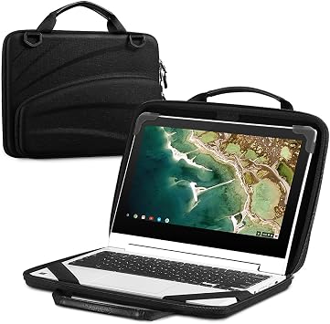 Fintie 11-11.6 Chromebook Sleeve Case, Protective Briefcase Shoulder Bag