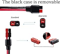 Vista 6 de Conector 10AWG (M-C-4) a (an-der-Son) Conector de cable de panel solar de alimentación hembra, conector solar a puerto de anuncios para Goal Zero