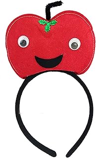 Funny Fruit & Veggie Carrot Banana Apple Pumpkin Headband Accessories for Halloween Dress Up - Buy now