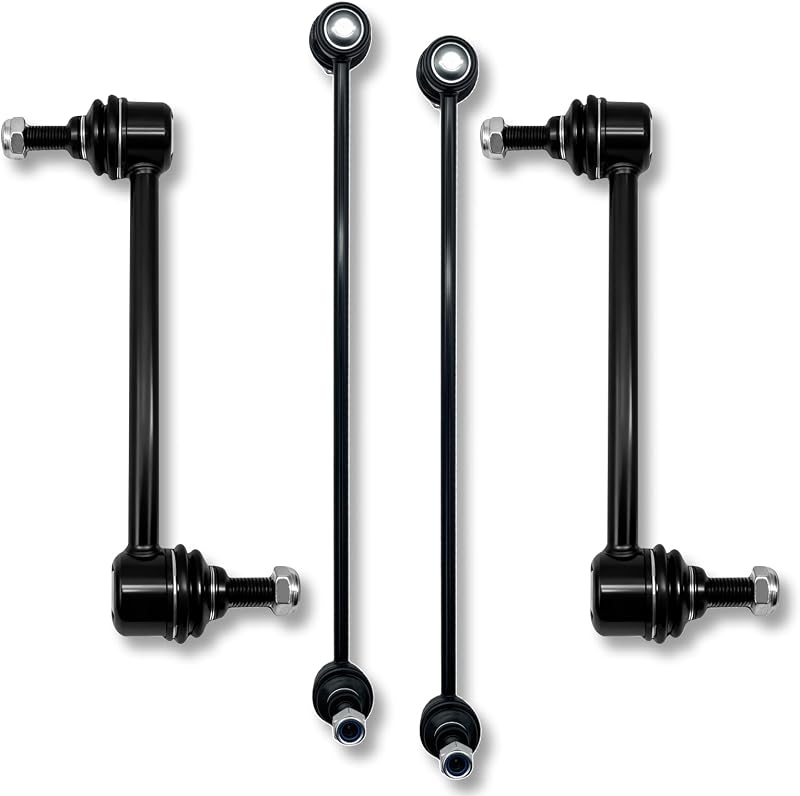 Kit de bieletas da barra estabilizadora dianteira e traseira Torsiva para Buick Allure, LaCrosse e Pontiac Grand Prix – 4 unidades