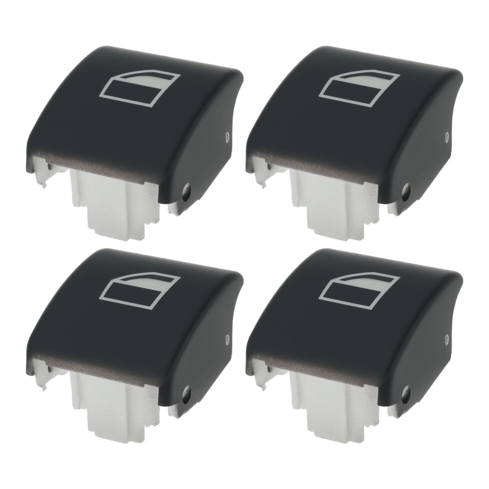 4 pulsanti di ricambio per alzacristalli auto 61318381514 compatibile con BMW X5 E53 compatibile con BMW Serie 3 E46 E90