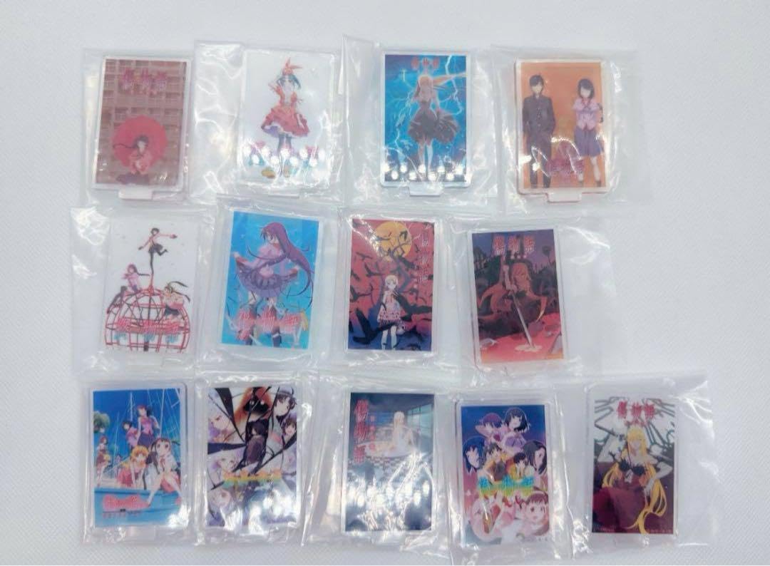 物語シリーズ　アクリルスタンド　全14種セット 物語シリーズ アクリルスタンド 全14種セット