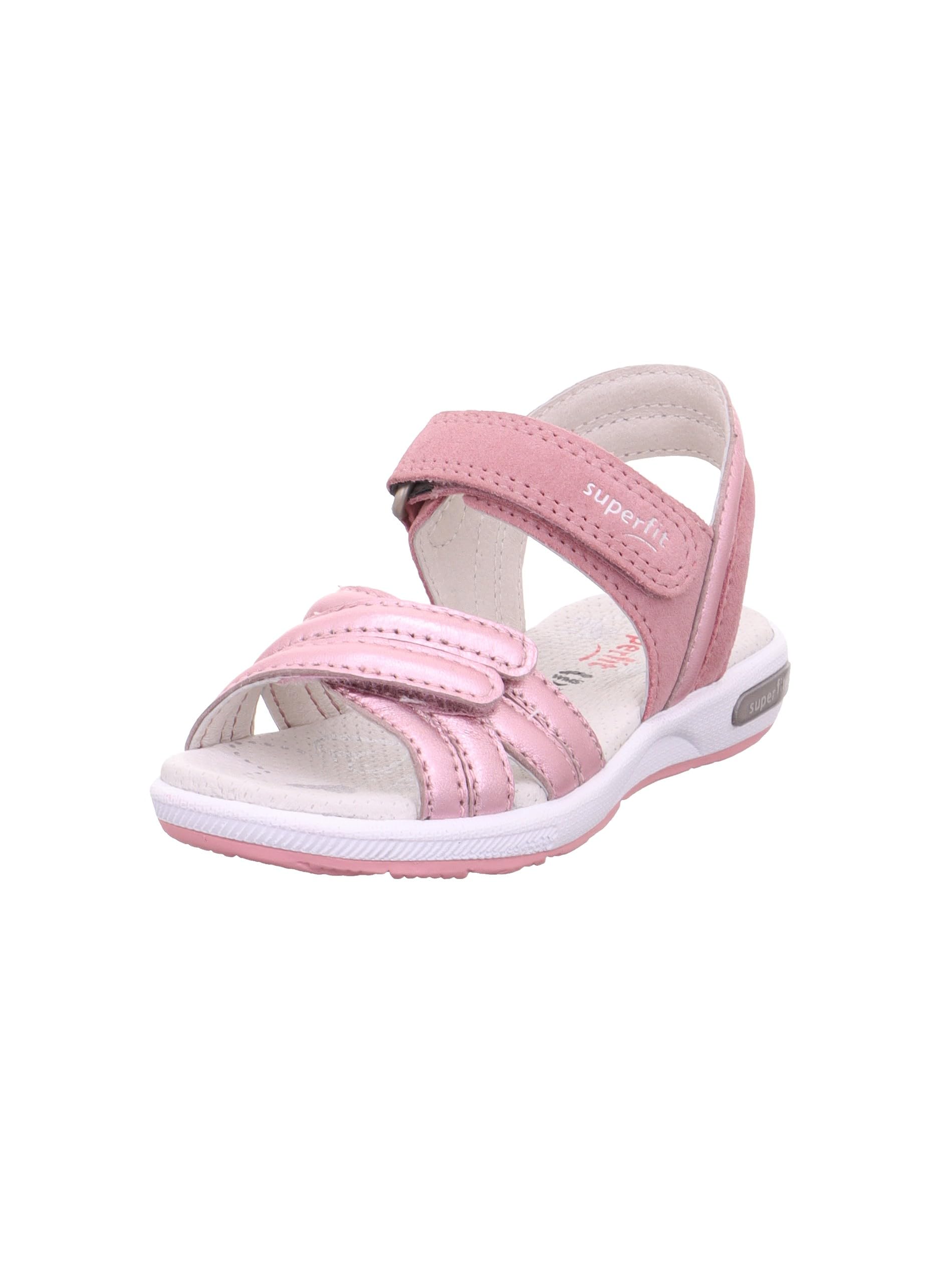 Superfit Emily Sandal, Pink/Pink 5500, 6 UK Child