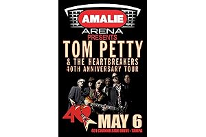 2017 Tom Petty and the Heartbreakers Replica Concert Poster