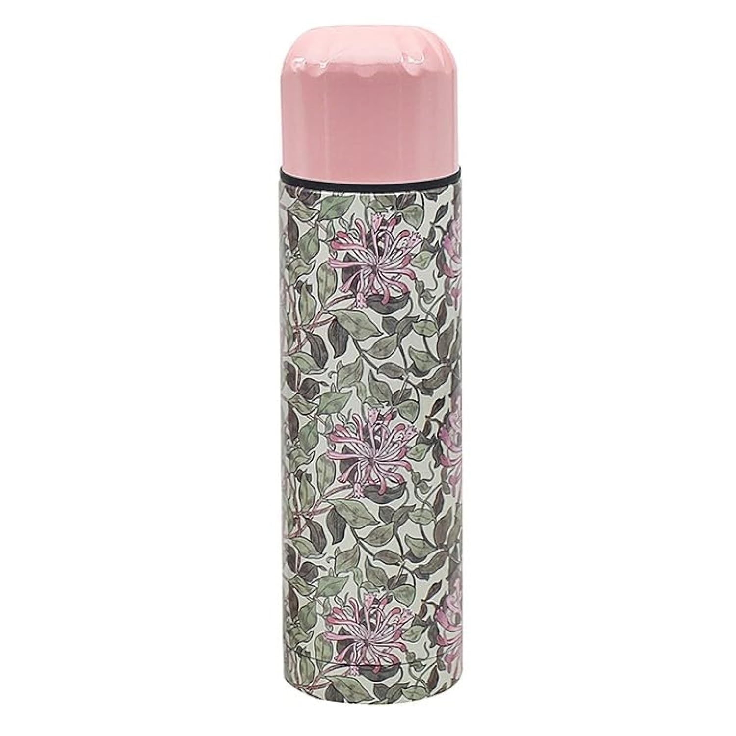 The Leonardo Collection Honeysuckle Drinks Flask Lesser & Pavey 500Ml Designed Stainlesss Steel Water Bottle | Eco Friendly Stainlesss Steel Bottle With Lid & Carry Handle | Honeysuckle Bottles For Office Sports Or On The Go - William Morris