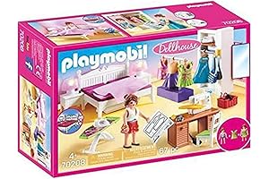 Playmobil Living Room Bedroom with Sewing Corner Furniture Pack