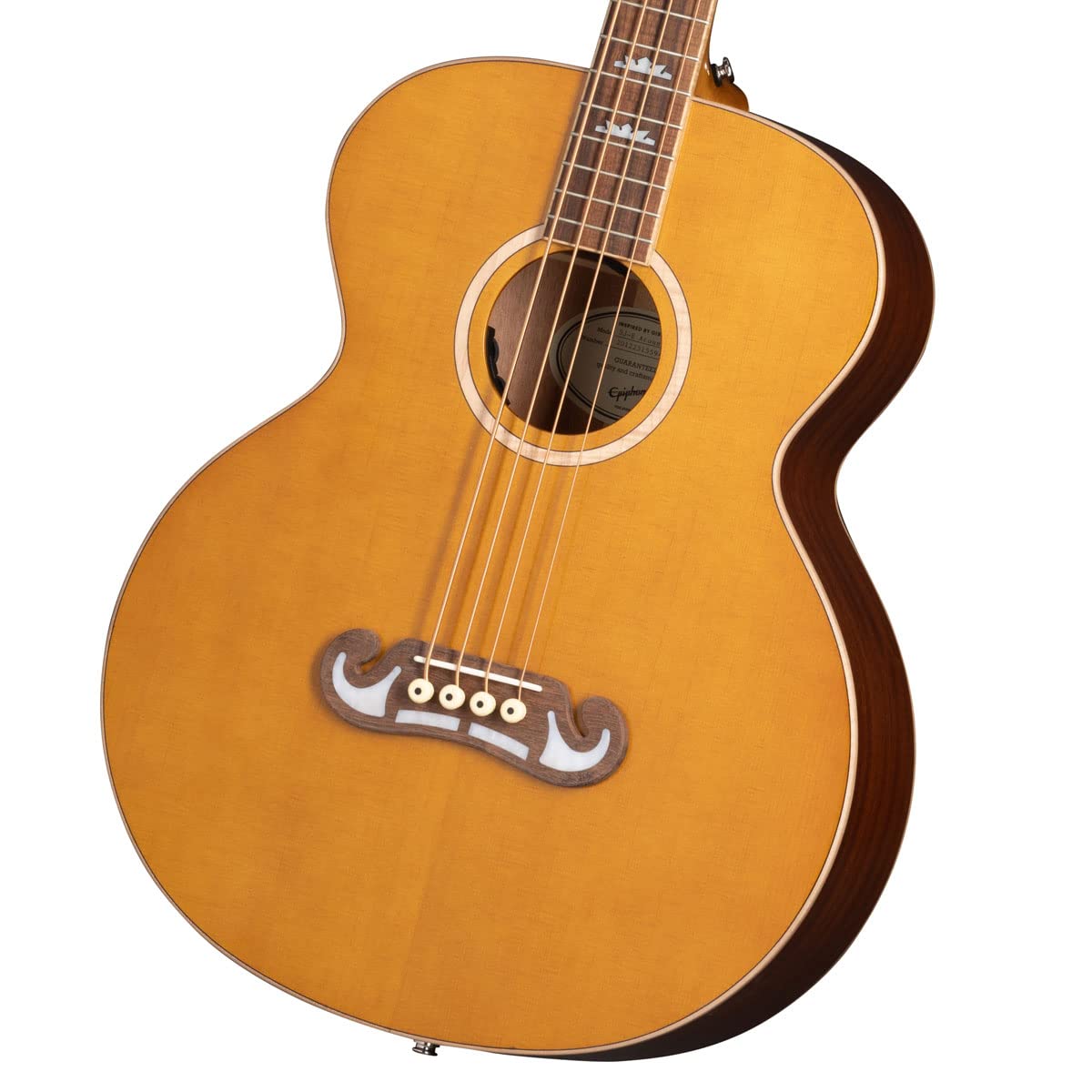 Amazon | Epiphone/El Capitan J-200 Studio Bass Aged Vintage 