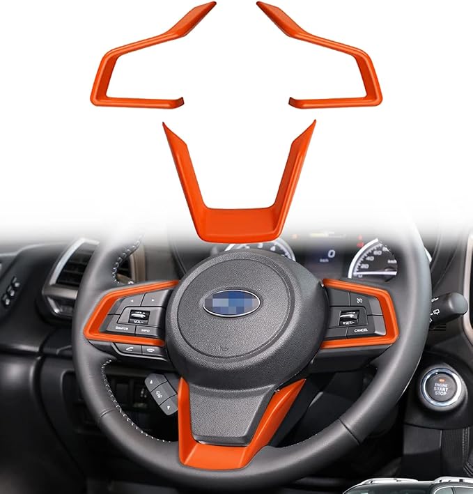 Auovo Steering Wheel Cover Trims for Subaru Crosstreck