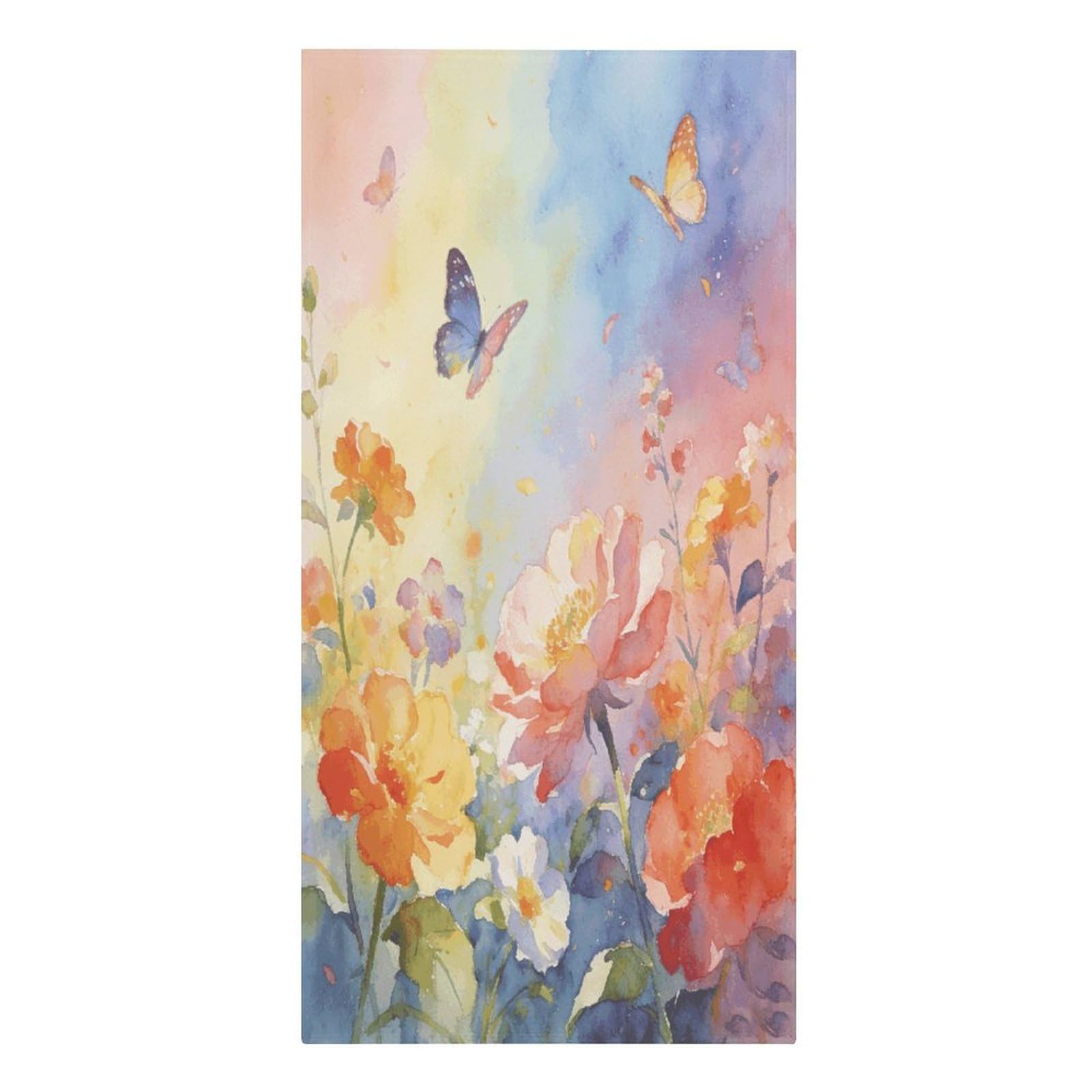 VstaDank Watercolor Reverie Beach Towels Microfiber Absorbent Extra Large Bath Towels Quick Dry Lightweight Thin Pool Towel Soft Swim Travel Towel Beach Accessories for Adult Gift
