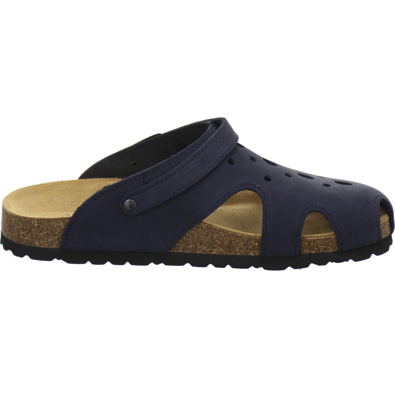 AFS-Schuhe 2993C Clogs Damen aus Leder, Bequeme Hausschuhe für Frauen, praktische Arbeitsschuhe, Made in Germany
