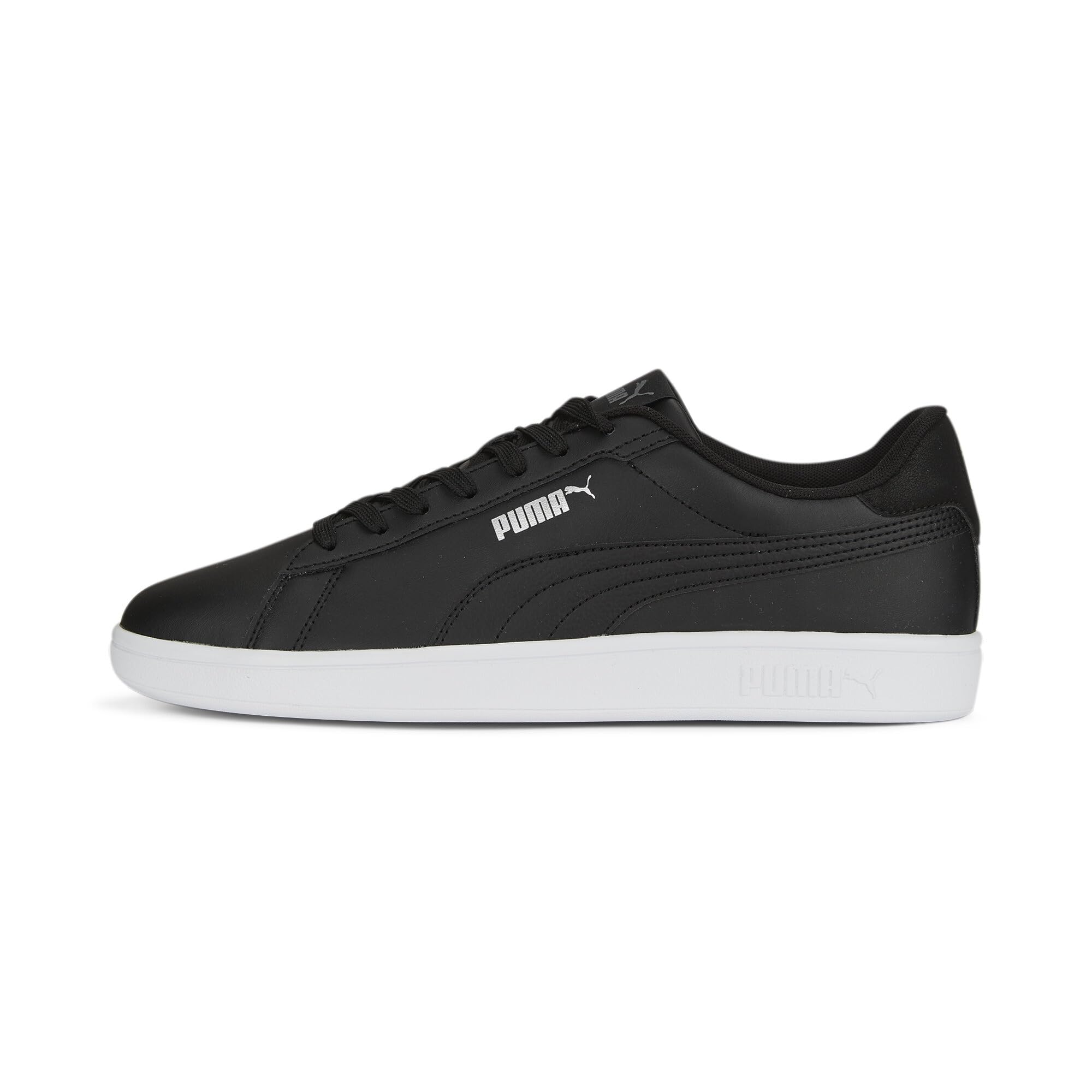 Puma Smash 3.0 L Unisex Sneaker , Puma Black Puma Black Puma White, 44 EU