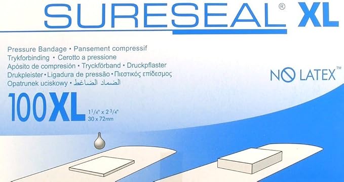 Amazon Com Sureseal Bandages X Large No Latex 850 Health Personal Care