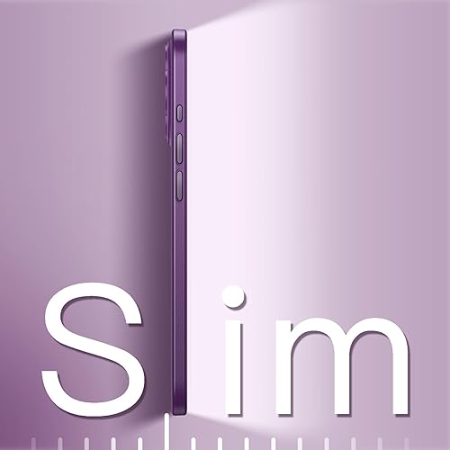 Miniatura 3 de JETech Funda ultradelgada (0.014 in delgada) para iPhone 14 Pro Max de 6.7 pulgadas, cubierta de lente de cámara de protección completa, acabado