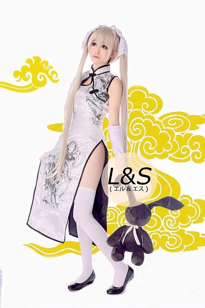 ヨスガノソラ 春日野穹 チャイナドレス コスプレ衣装 ウィッグ フルセット Amazon | longmucos ヨスガノソラ 春日野 穹 縁の空 コスプレ衣装