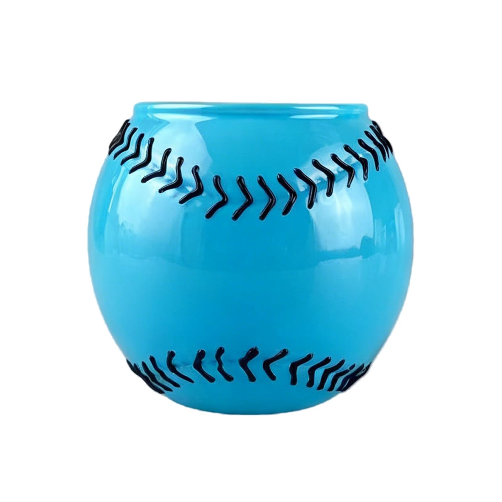 MALSSE Stylish Baseball Inspired Whiskeys Decanter with Smooth Finishes Creative Baseball Liquor Container for Home or Offices Sports Themed Liquor Bottle
