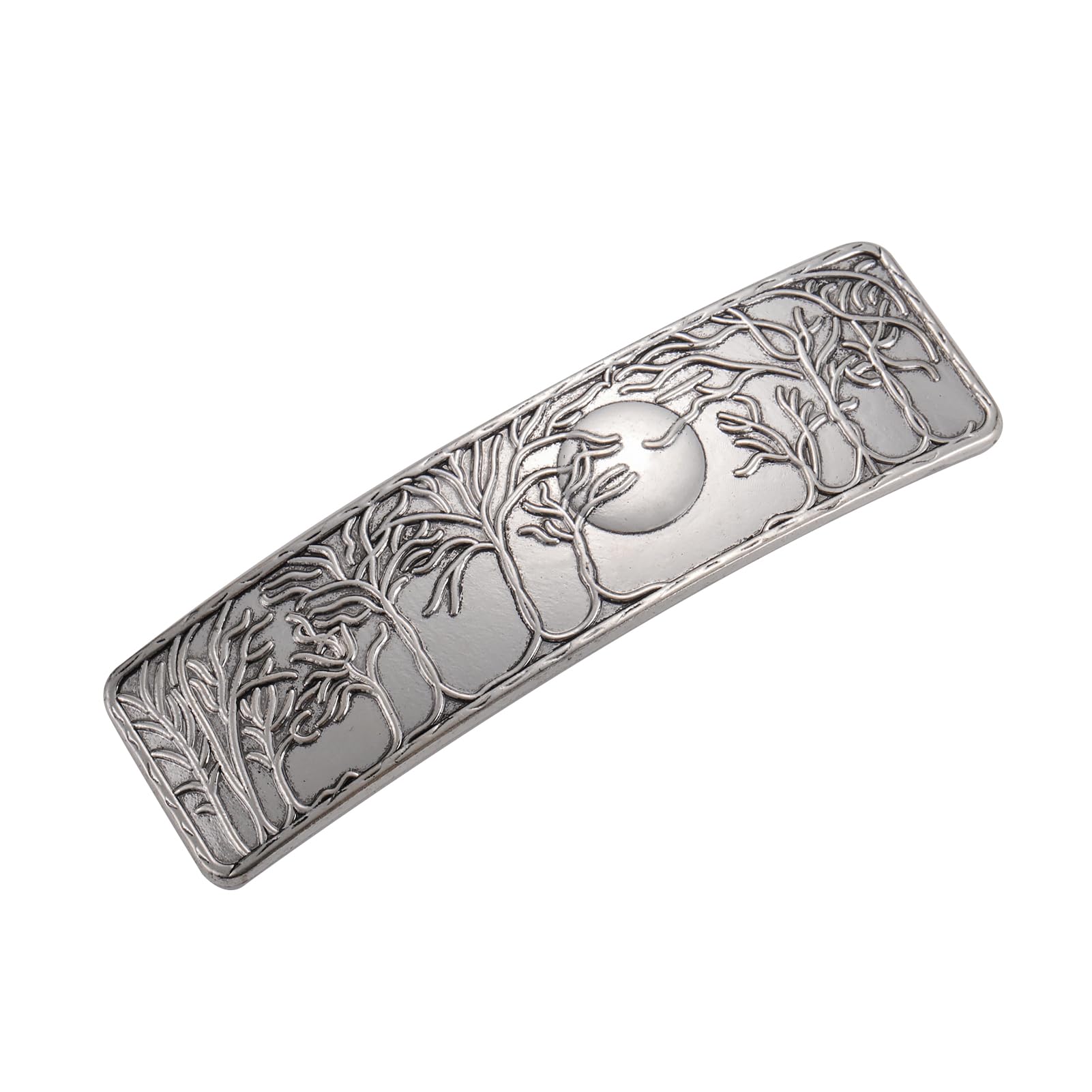 KKJOY Pasadores para el Pelo Mujer de Metal con Luna Llena, Vintage Pinzas Pelo Adornos Hair Clips Accesorios Pelo Boda Horquillas para el Pelo Niña