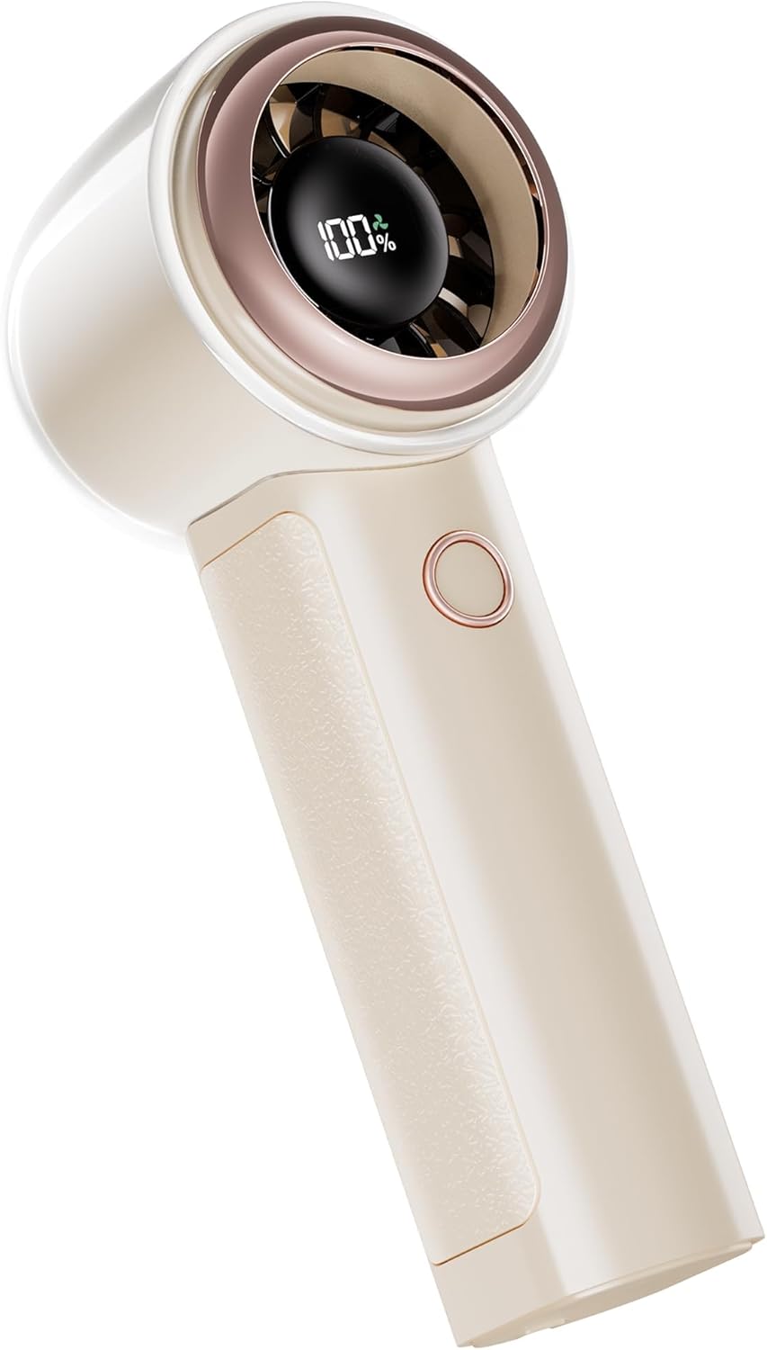 Portable Handheld Personal Cool Fan for Travel – 4000mAh Rechargeable Battery Powerful Mini Fan for Personal,Women,Men,15000RPM High Speed,18H Cooling Time,Summer Essential for Outdoor,Camping,Hiking Portable Handheld Personal Cool Fan for Travel – 4000mAh Rechargeable Battery Powerful Mini Fan for Personal,Women,Men,15000RPM High Speed,18H Cooling Time,Summer Essential for Outdoor,Camping,Hiking