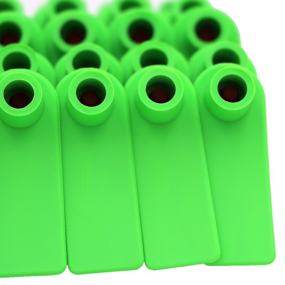 Targhette Per Orecchio Bestiame - 100 Pezzi Vuoti Viola Per Bovini, Pecore, Capre - Foto 4