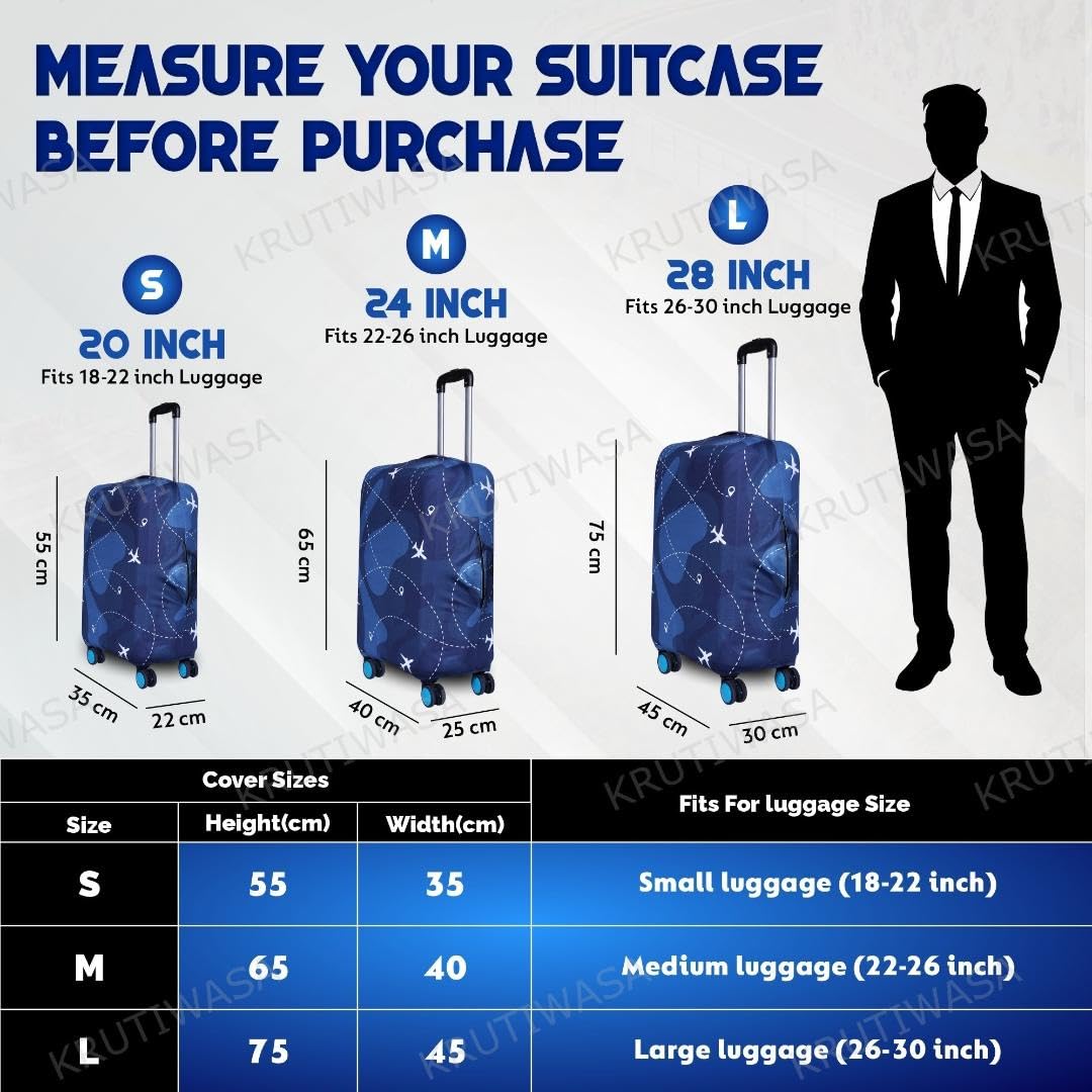 Protective Luggage Cover - Stylish Travel Protection -2