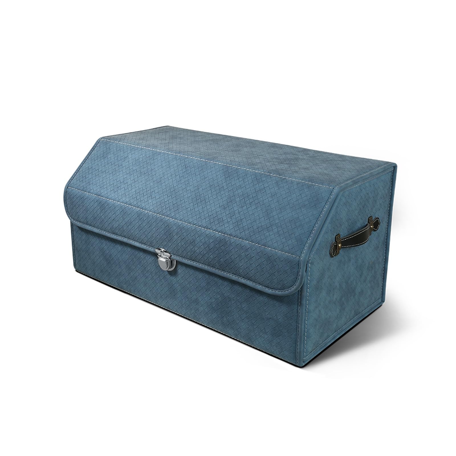Dfrywdgsey Blue Trunk Organizer For Suv And Storage(Blue)