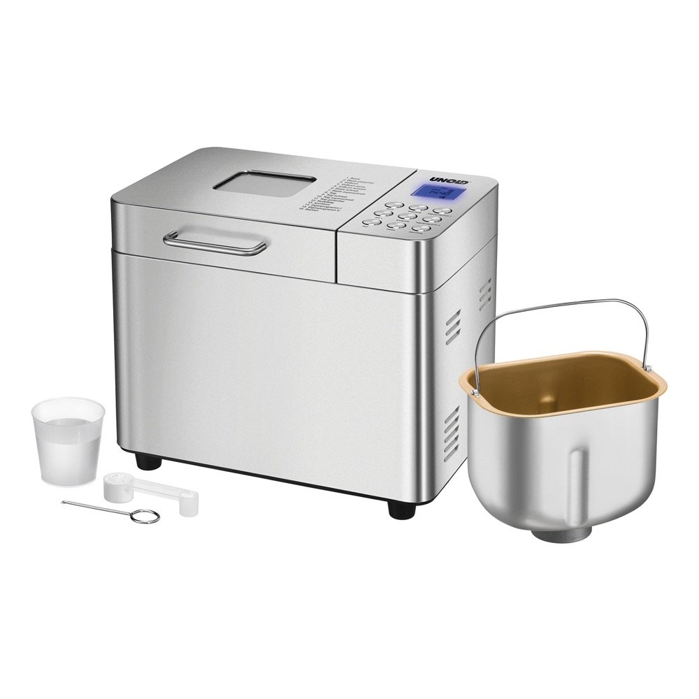 Machine à pain UNOLD Backmeister Edel 550 W 750-1000 g céramique argent