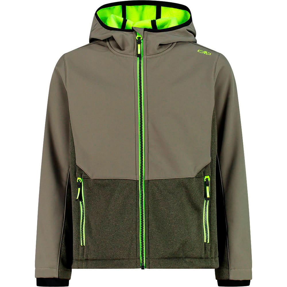 CMP Children's Softshell Jacket with Fixed Hood Unisex – Children and Teenagers