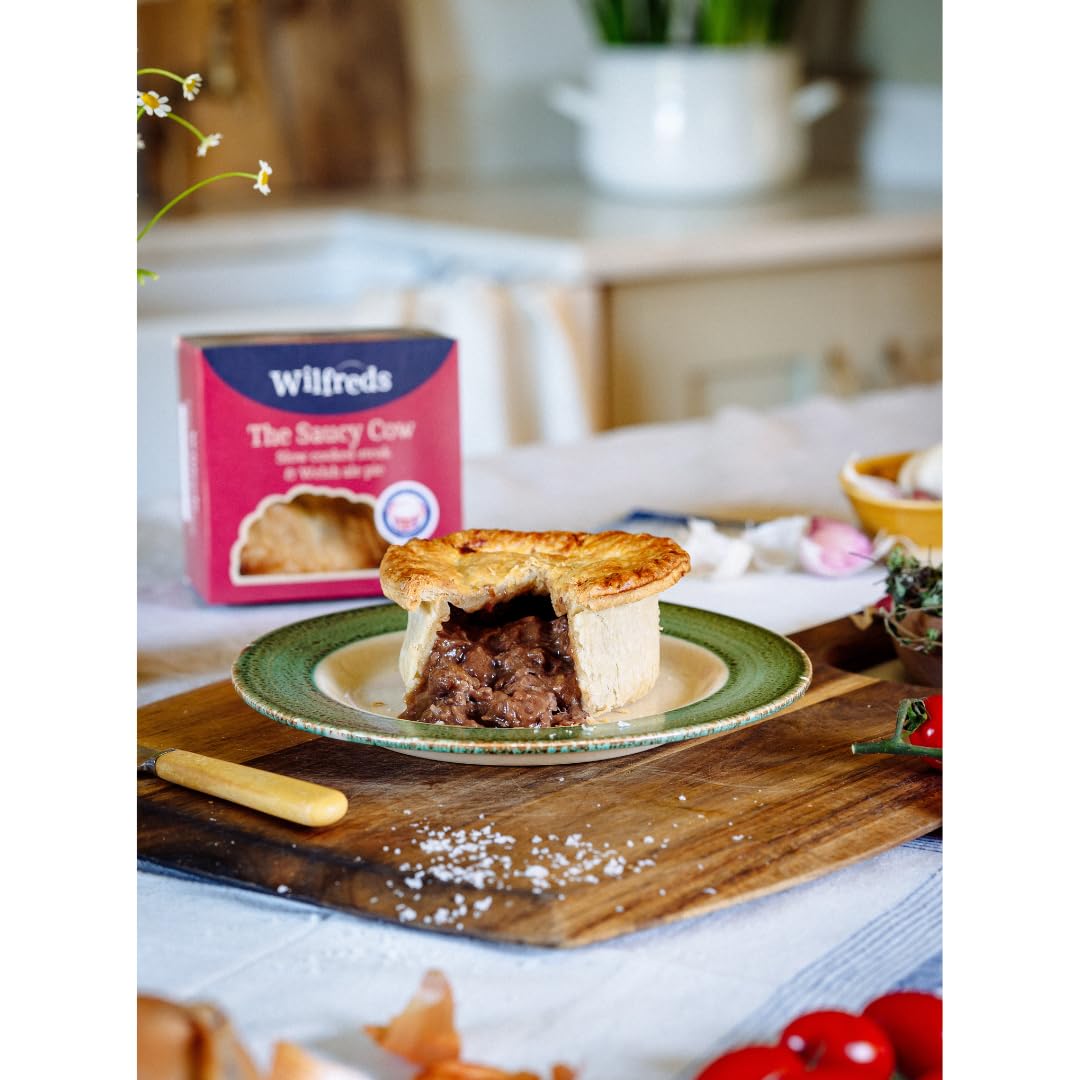 Luxury Steak Pie - Deliciously Award Winning 6 Indulgent Deep Filled Steak & Ale Pies - Handcrafted with a Time-Tested Family Recipe – Delivered Fresh to Your Door