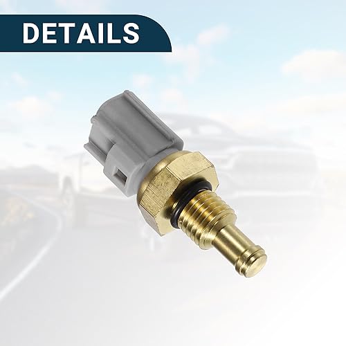 Miniatura 7 de F FIERCE CYCLE Sensor de temperatura del refrigerante para Mazda 3 Durable No.L35G-18-840 Sensor de temperatura del agua tono dorado interior