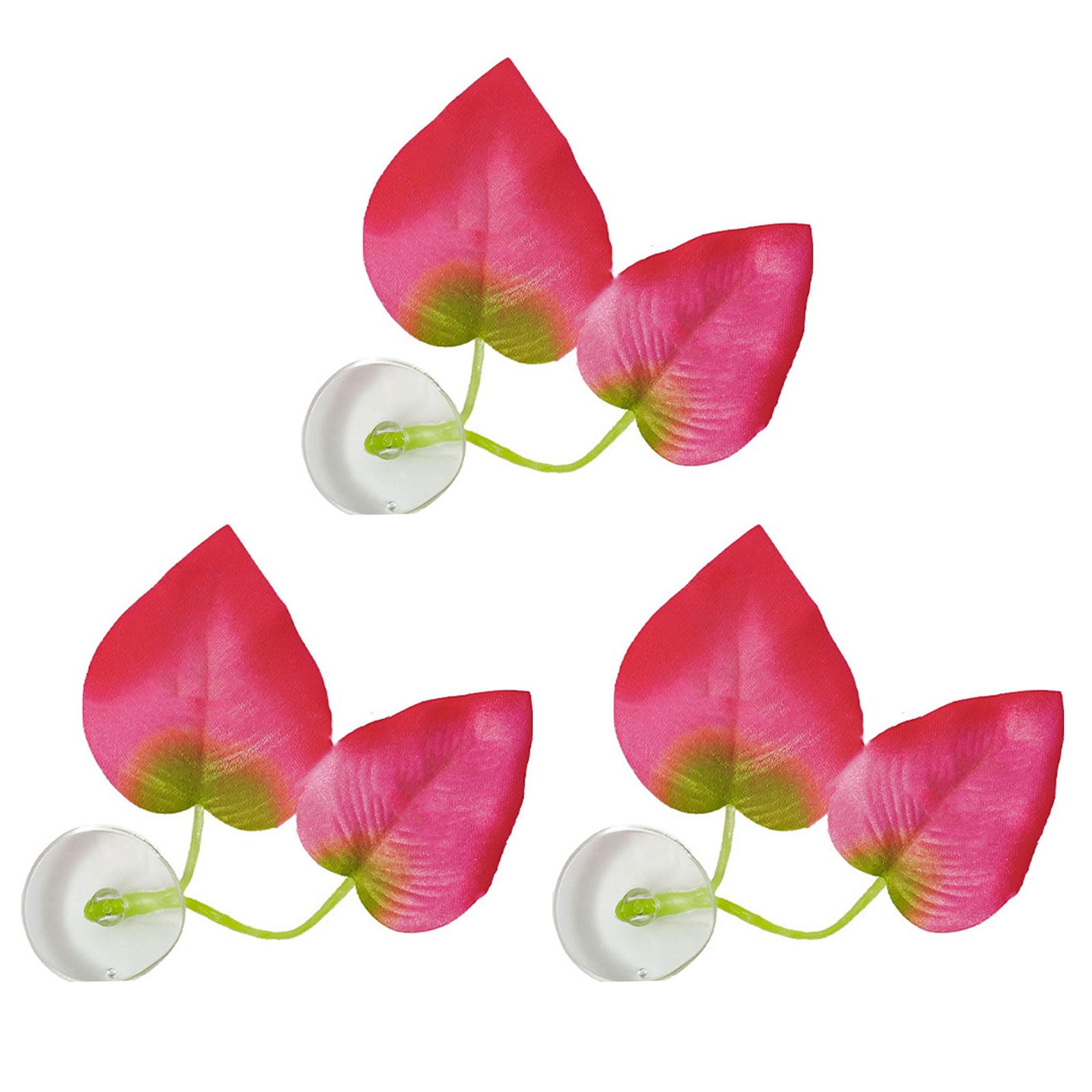 HDOYTXXM Colorful Artificial Leaves Decoration Suitable for Breeding Bettas and Enhancing Aquarium Aesthetics Realistic Fish Tanks Plant