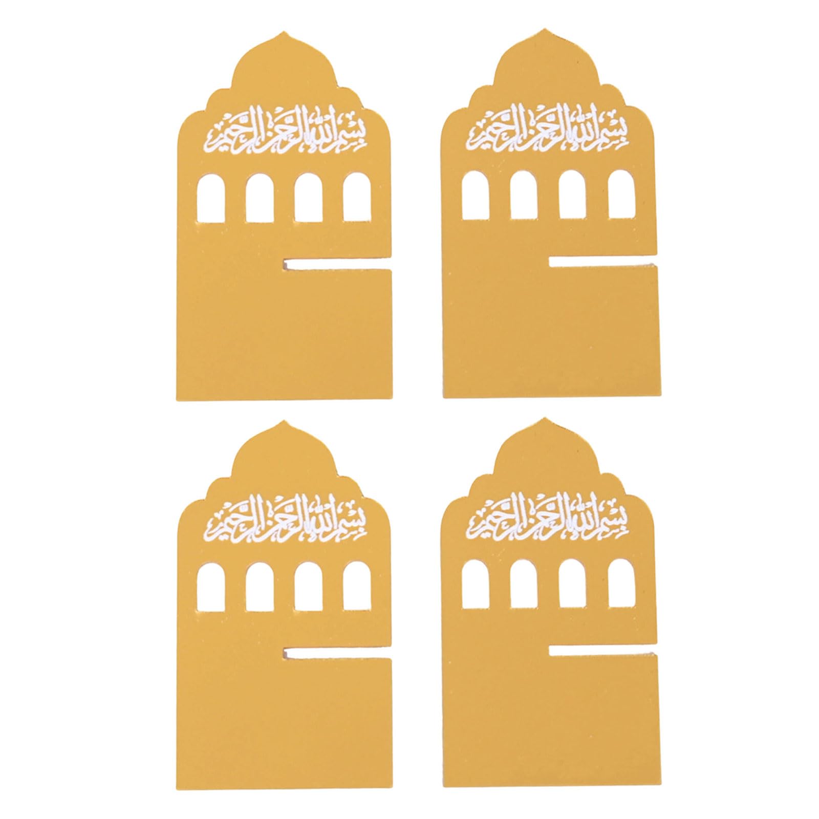 hogtnd Ramadans Date Holder Acrylic Bismillahs Islamic Calligraphy Date Holder Stand Table Decorations Eid Gift Table Decorations