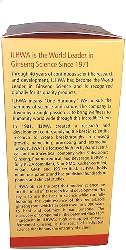 Miniatura 3 de ILHWA Extracto líquido fermentado de Panax de ginseng coreano - Ginseng de la más alta eficacia 12% ginsenósido 2-3 veces más ginsenósidos que el