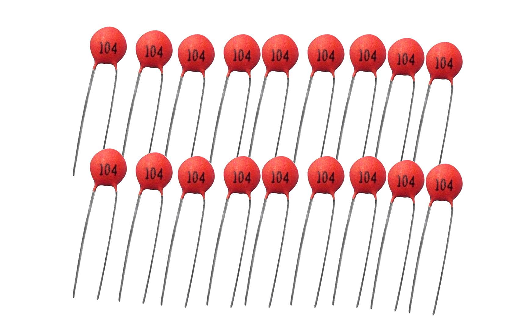 INSIGNIA LABS - 20 Pcs 104 0.1 uF 50 Volt Ceramic Disc Capacitor (B09926G8DW) Amazon Price History, Amazon Price Tracker