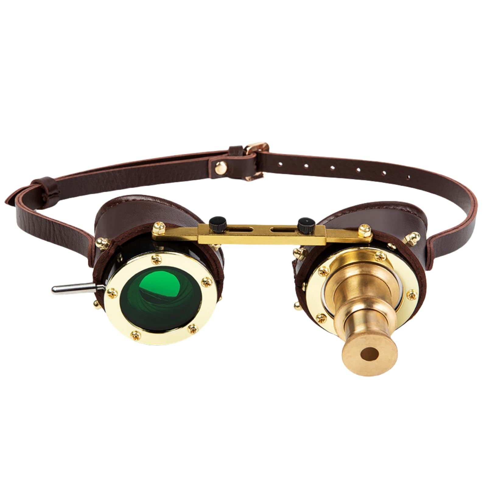 Occhiali di protezione per Halloween, stile steampunk, vittoriano, di lusso, per festival, rave, vintage, saldatura, cosplay