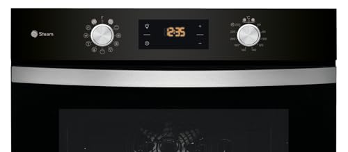 Privileg PBWK3 JH8S BLG Einbau-Backofen mit Hydrolyse und Dampffunktionen/ 71 l/Hydrolyse/CLICK und CLEAN/Multi-Level-Kochen/Pizzafunktion/Freasy Cook