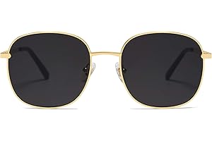 Sunglasses for Oval Faces: Classic Square Sunnies with a Flattering Fit