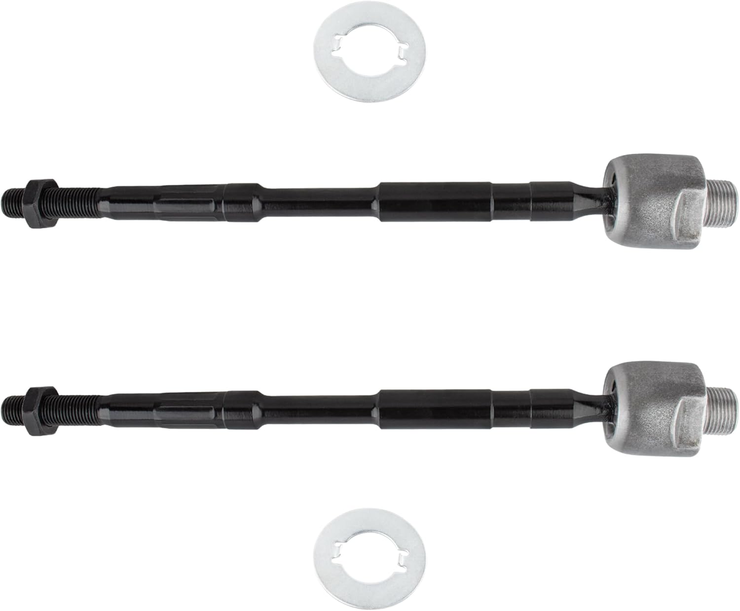 ES800333 EV800103 Front Inner & Outer Tie Rod Ends Left & Right for Honda Ridgeline 3.5L 2006-2014, Pack of 4