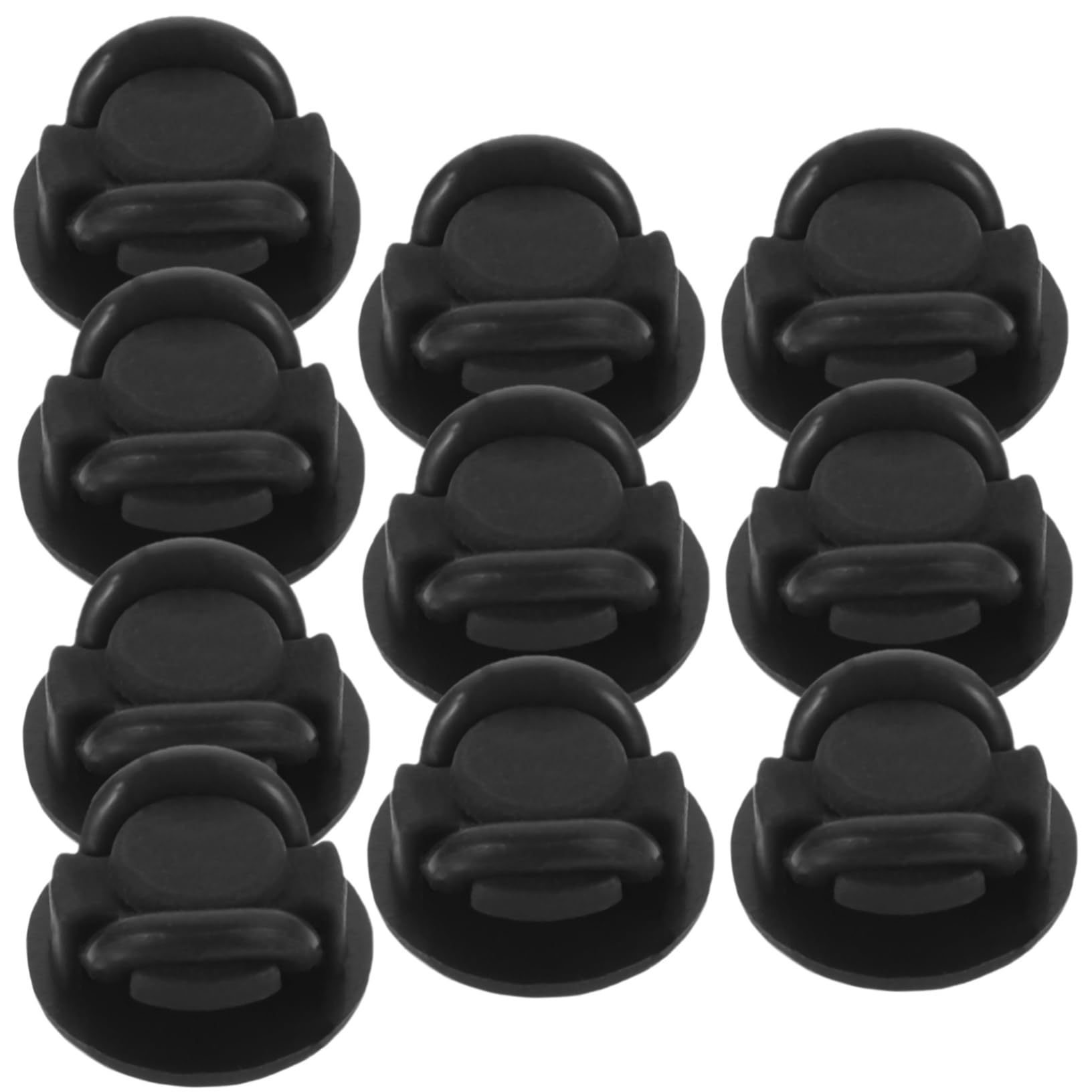 FRCOLOR 10pcs Glasses Ear Hook Protector Portable Glasses Buckle Eyeglasses Strap Adult Masks Eyeglass Ends Ear Savers for Adults Glasses End Tip Black Rubber Band